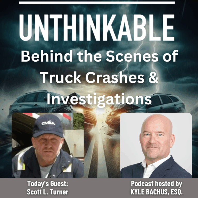 Kyle Bachus's podcast unthinkable epsiode 10.
